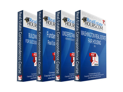 27 Clock Hours Washington State Broker Renewal Bundle NO CORE
