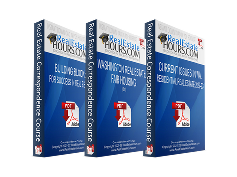 24 Clock Hour Broker Renewal Course Bundle with CORE and FAIR HOUSING