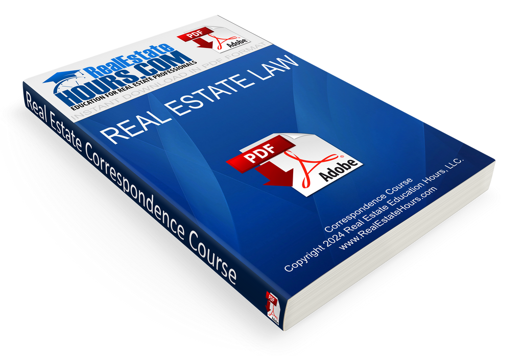 Real Estate Law - Washington State First Year Renewal 30 Clock Hour Course